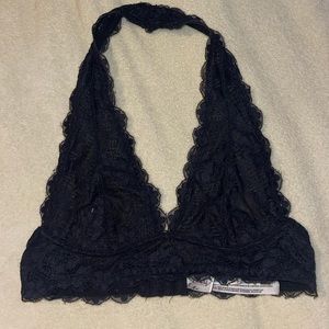 Free People Halter Bralette - Intimates & Sleepwear - Navy- XS
